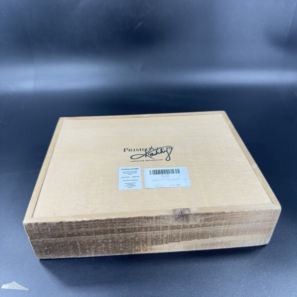 Primitives By Kathy Folk Art Sign Travel Find Yourself Wood Lancaster 2000 VTG - Picture 10 of 10